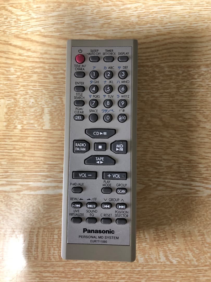 パナソニック MDラジカセ RX-MDX81