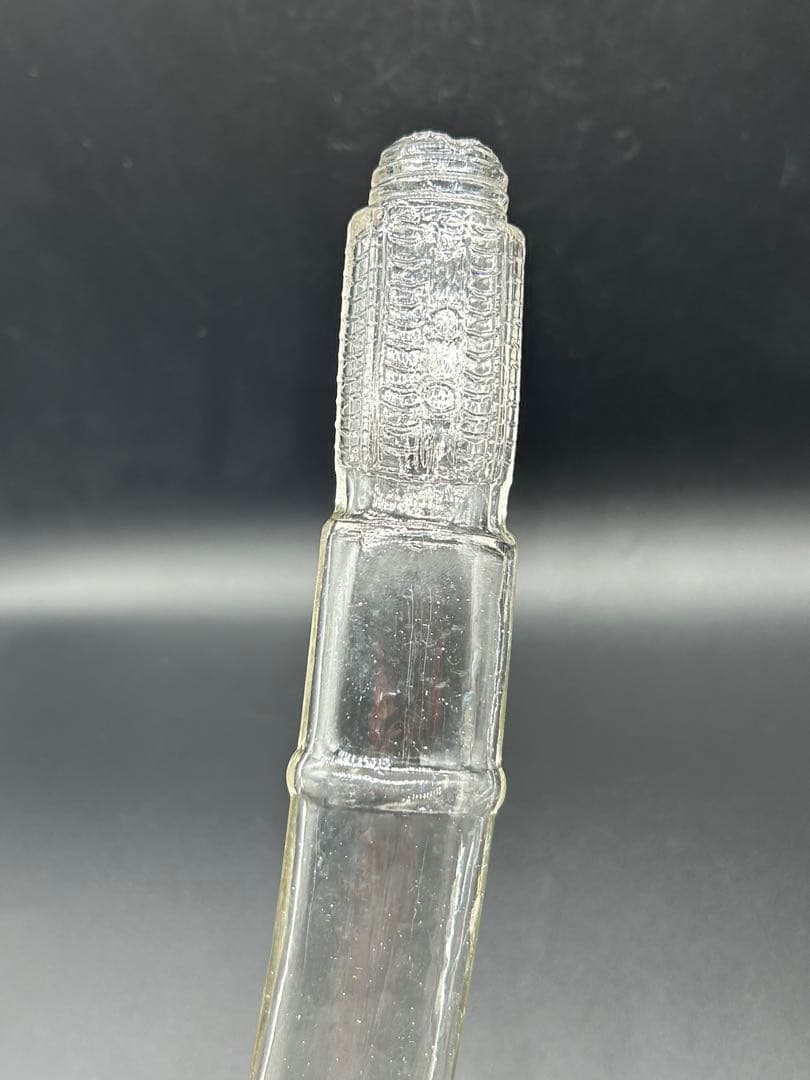 大型　刀型　金平糖瓶　レトロ瓶　ガラス