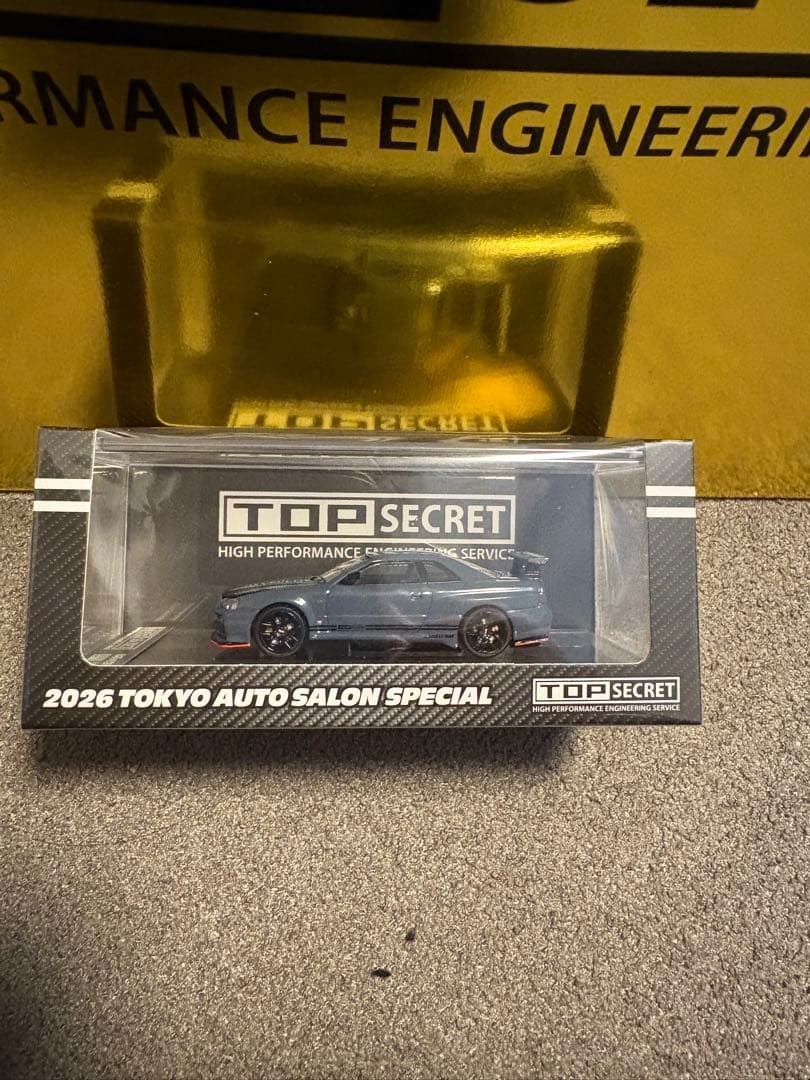 TOP SECRET トップシークレット GT-R R34 東京オートサロン限定
