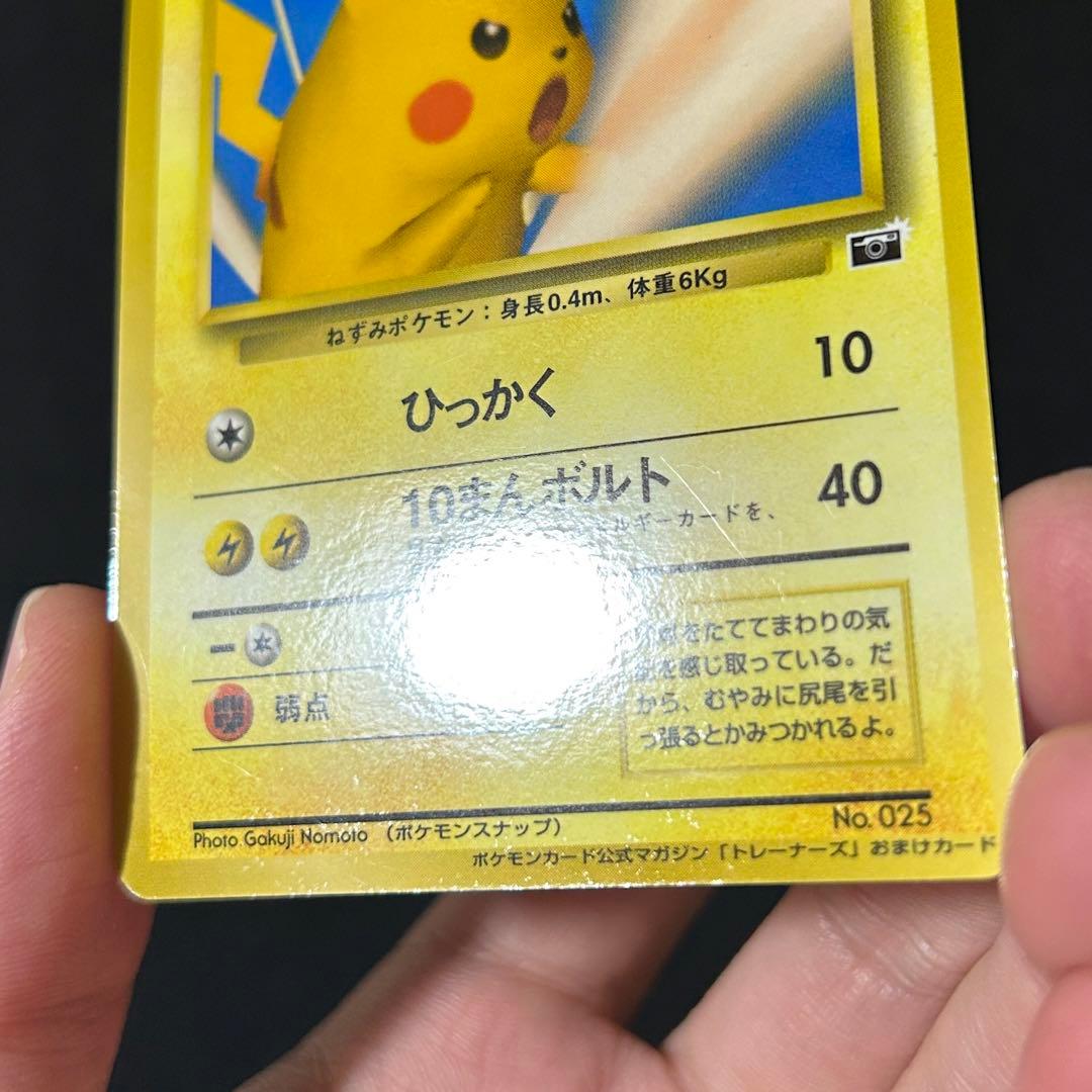ポケモン ピカチュウ 旧裏 ポケモンスナップ トレーナーズVol.1