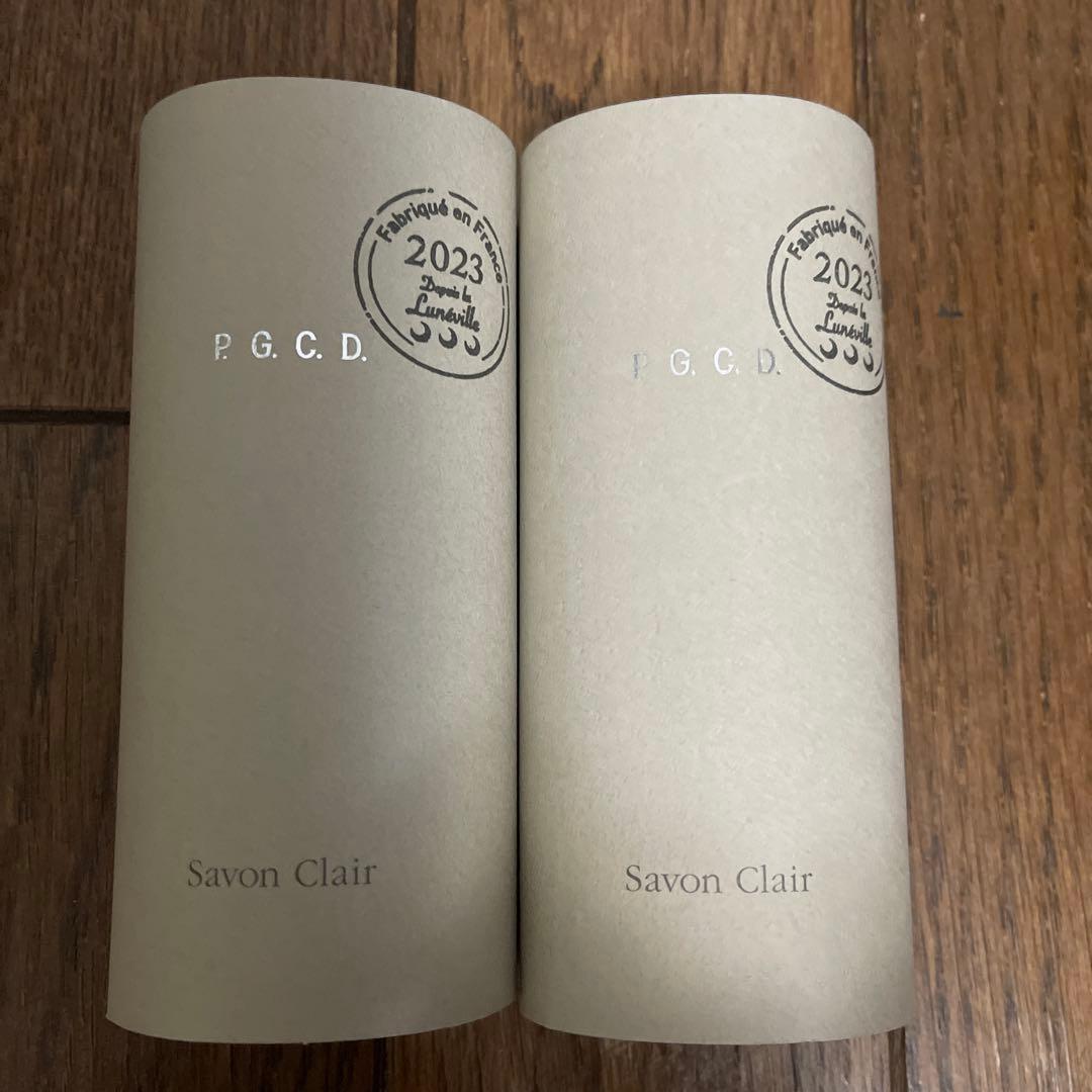 サボンクレール朝用スキンケアソープ(洗顔石鹸) 125g✖️２本