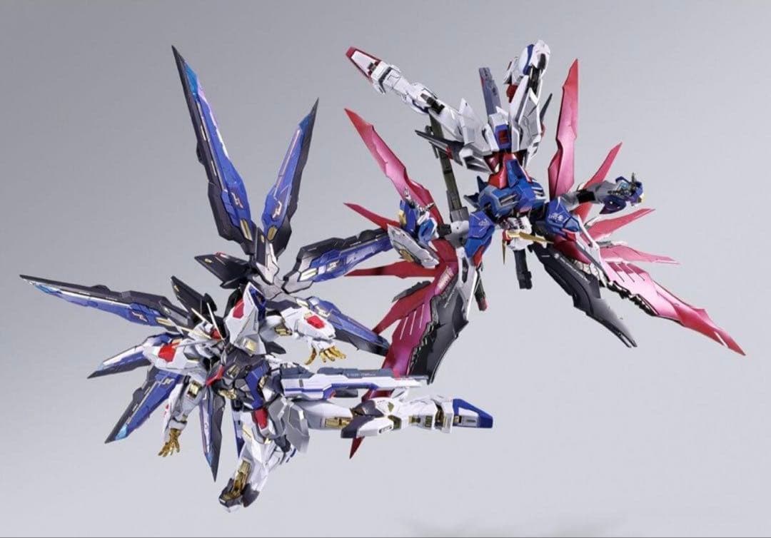 L BUILD デスティニー＆ストライクフリーダム &光の翼　3点セット