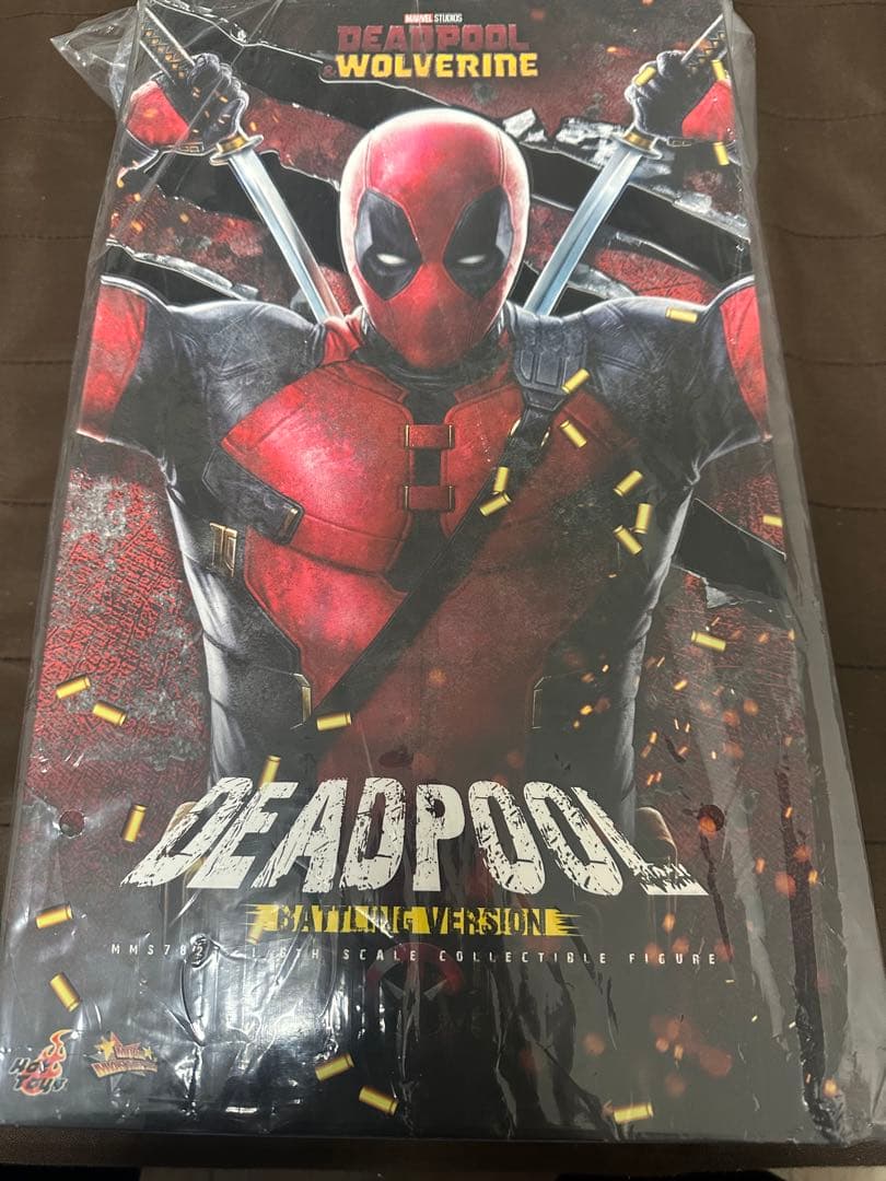 ホットトイズ　デッドプール　バトルダメージ