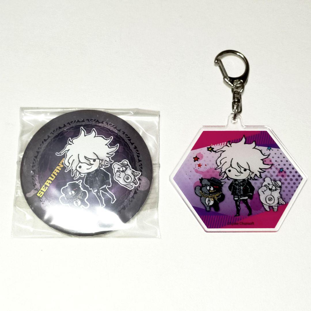 ダンガンロンパ 絶対絶望少女 グラフアート アクキー 缶バッジ 狛枝 召使い