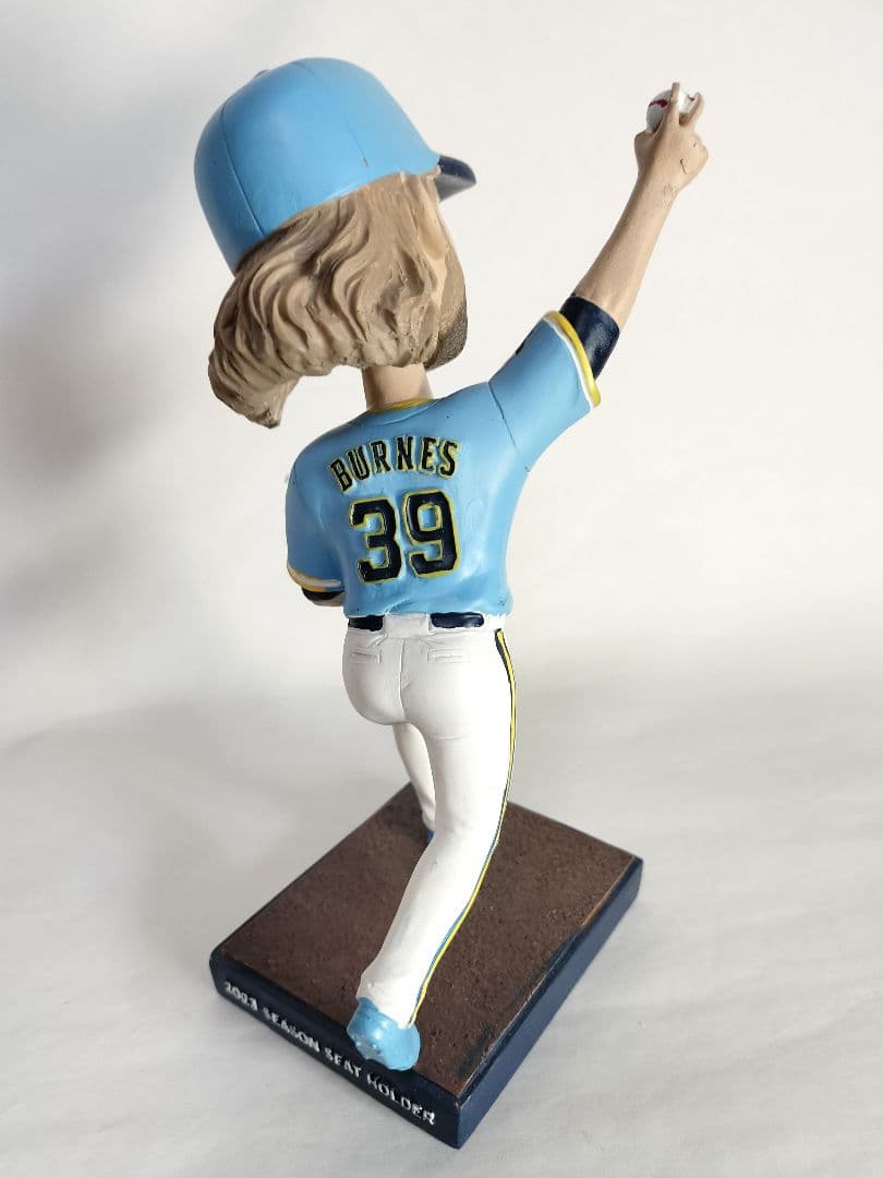 コービン・バーンズ／”シティコネクト” ボブルヘッド人形（ブルワーズ）