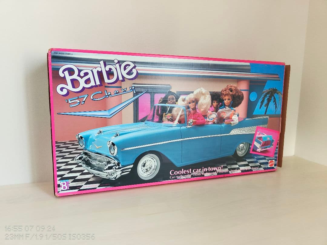 マテル　バービー　ベルエア　箱付き　ブルー色