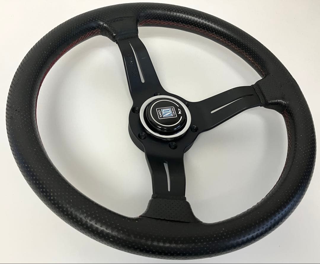 NARDI ナルディ タイプ ラリー ステアリング33cm/ホーンボタン/モモ