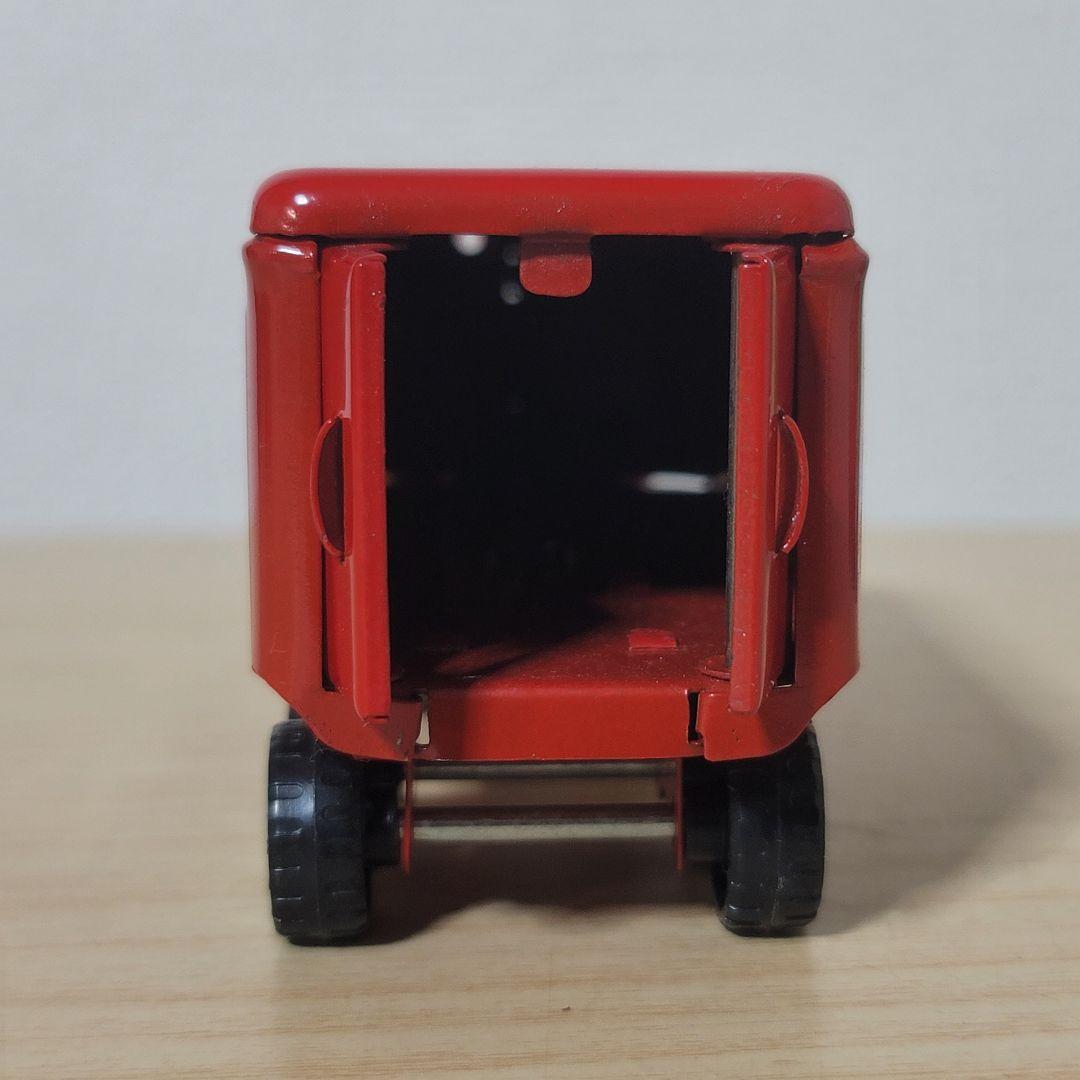 当時物 昭和レトロ ブリキ MARX 郵便トレーラートラック ヘビーゲージ箱付き