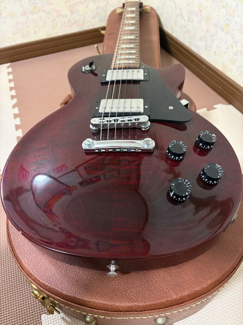 【値下げ歓迎】Gibson studio ネックヒビ補修済
