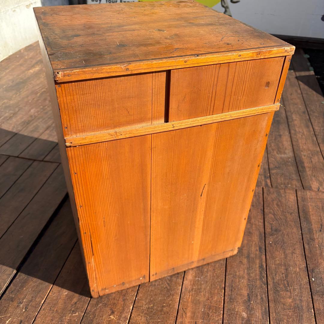 昭和レトロ 木製 飼育箱 小動物 小鳥 鳥かご 巣箱 引き出し古道具 めじろ箱