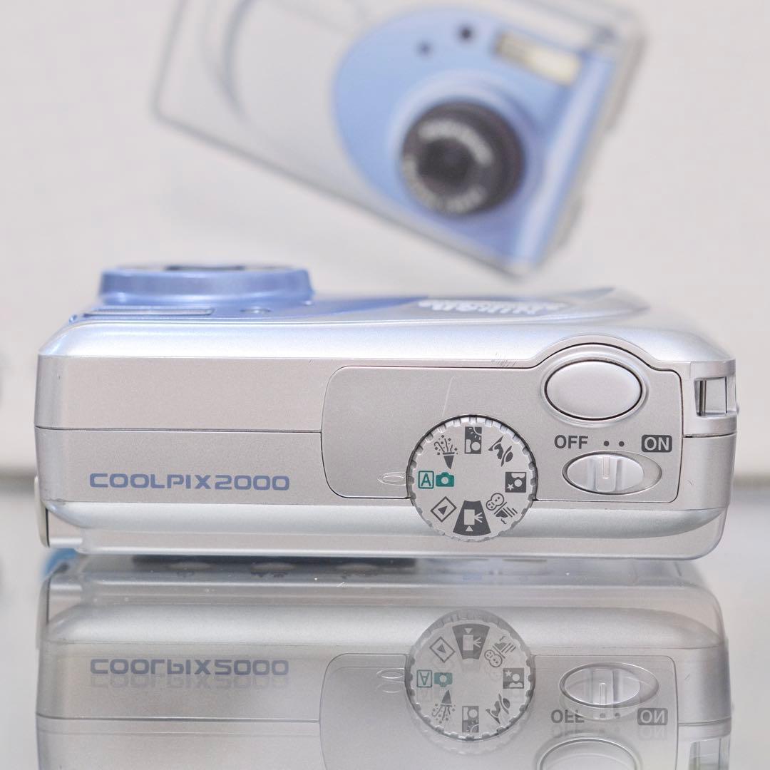 動作品 平成レトロ Y2K Nikon COOLPIX E2000 元箱付き