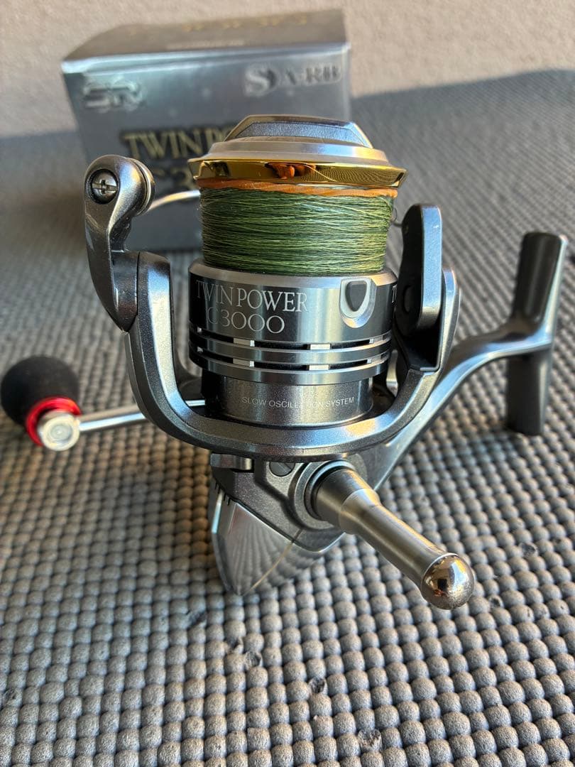 SHIMANO 08 TWIN POWER C3000 スピニングリール
