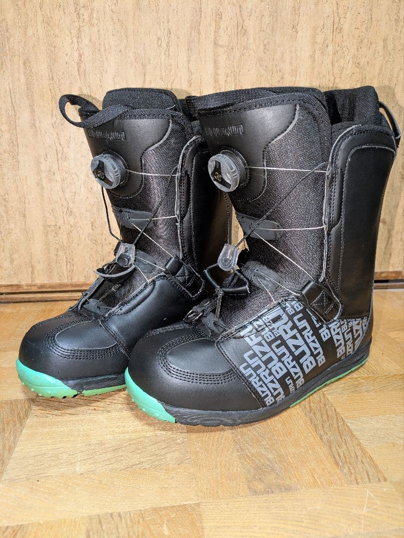 【美品】BUZRUN スノーボードブーツ BOAシステム 28.0cm 状態良好