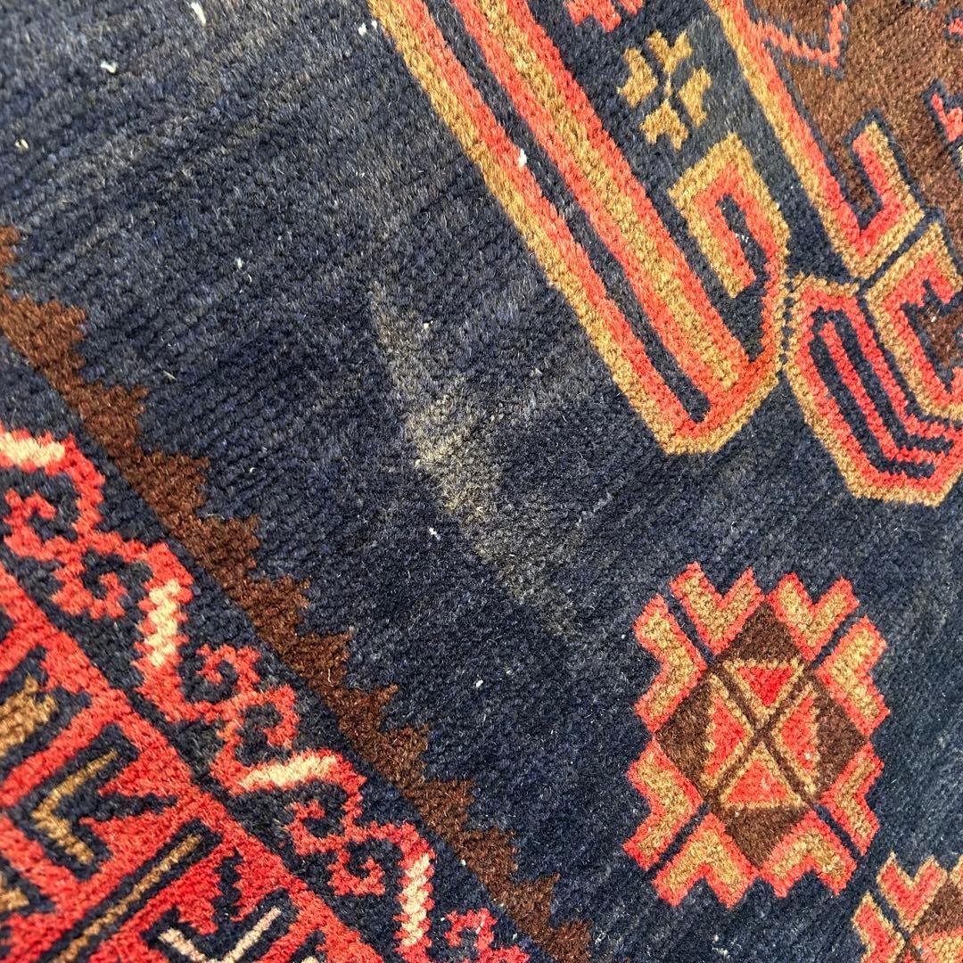 【1980's vintage】 バルーチ族 トライバルラグ