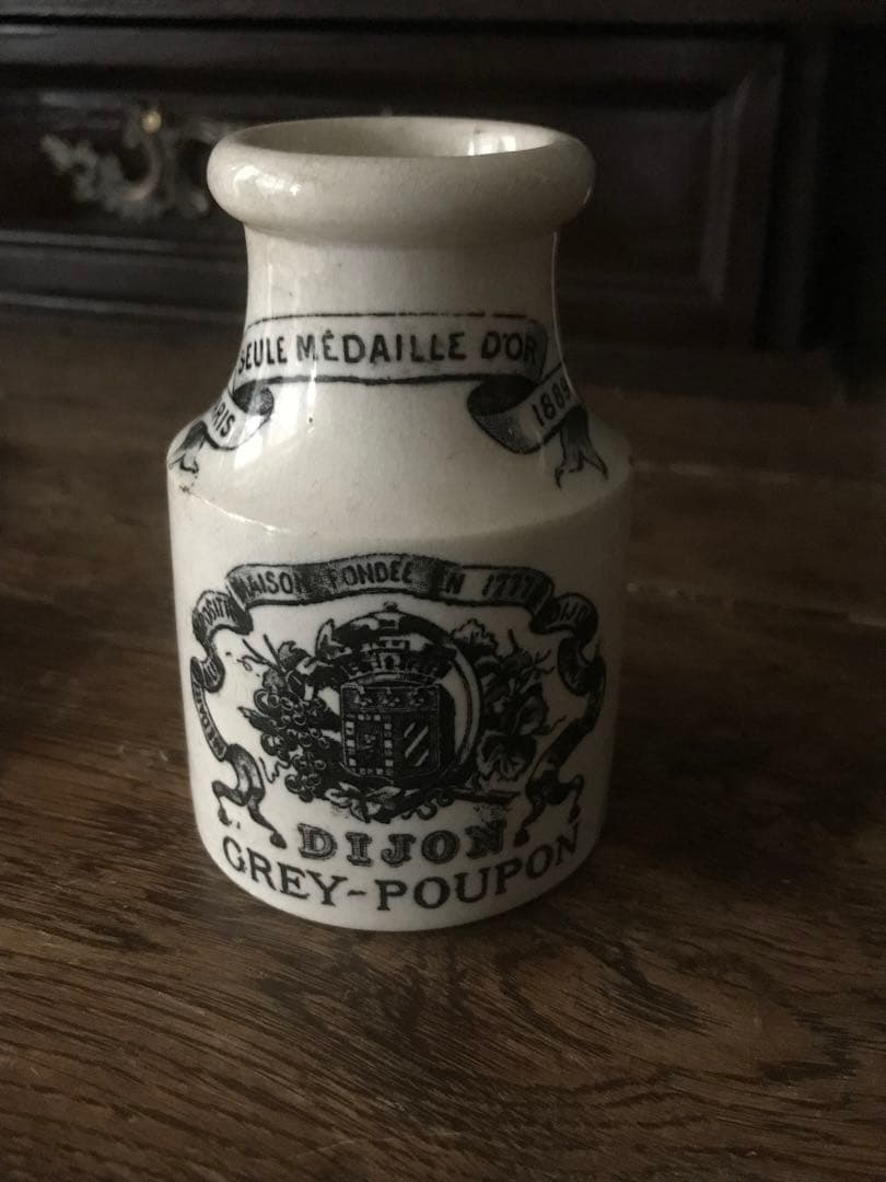 専用です　フランス　古い　マスタードポット