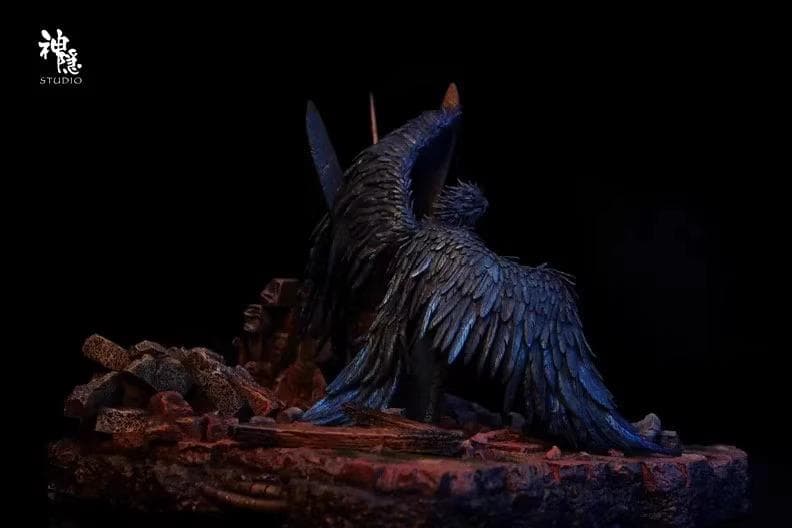 ハウルの動く城 戦火の中の抱擁 樹脂 彫刻 フィギュア