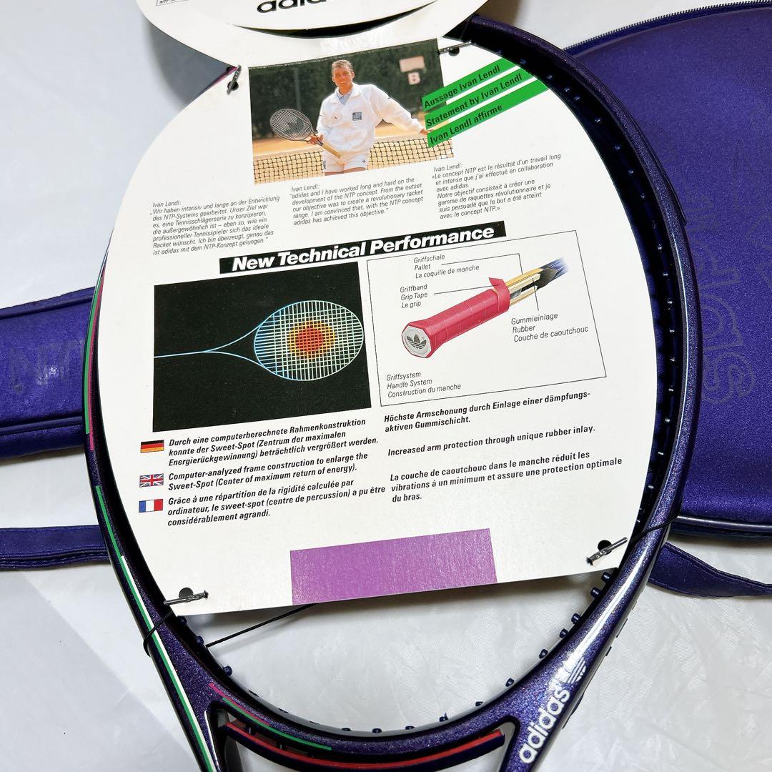 【希少•新品】adidas NTP 90 Kテニスラケット ケース付き