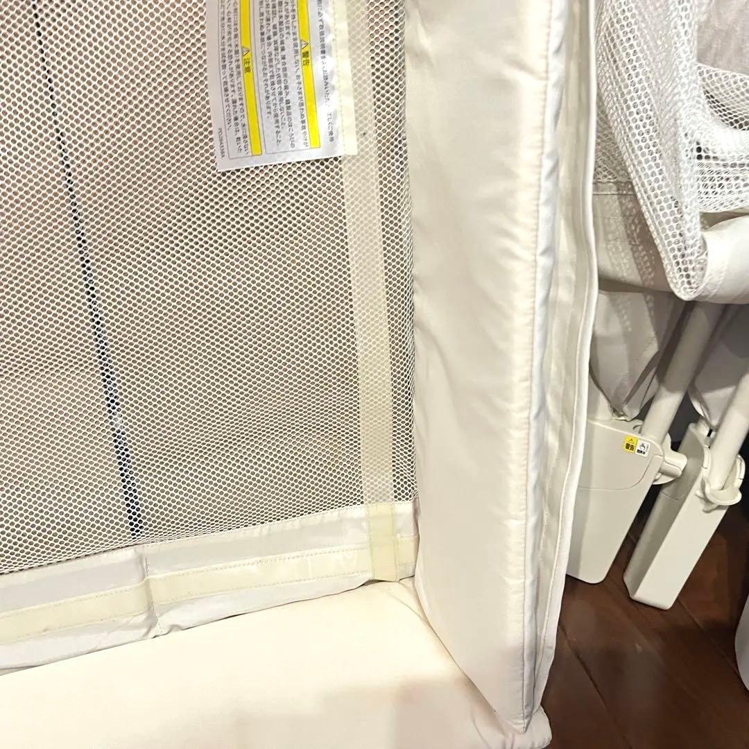 【上位モデル★】アップリカ　ベビーベッド ココネルエアー　プラス　洗濯済み