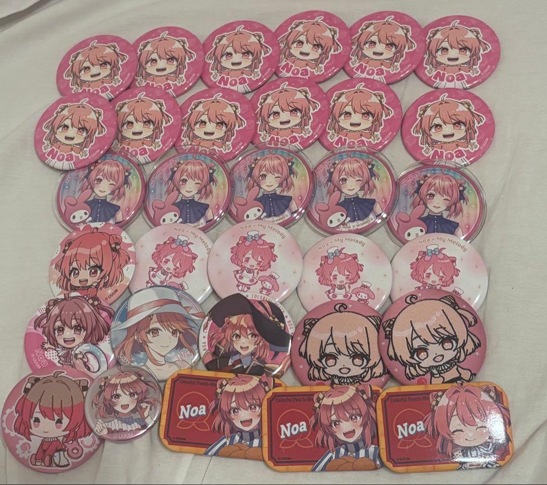 カラフルピーチ からぴち のあ 缶バッジ まとめ売り