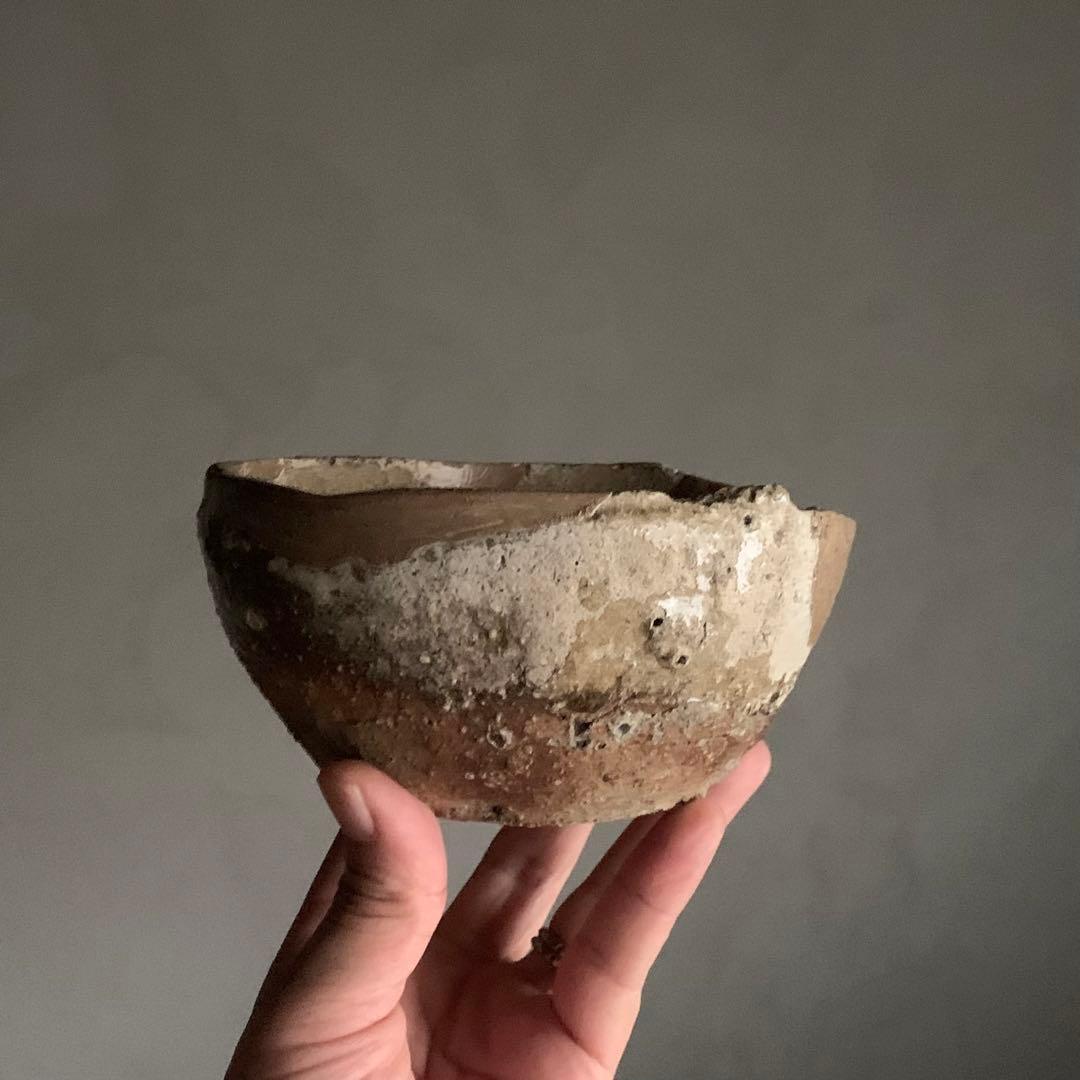 古信楽 鉢 茶碗 古美術 古道具 アンティーク 信楽焼 陶片 オブジェ