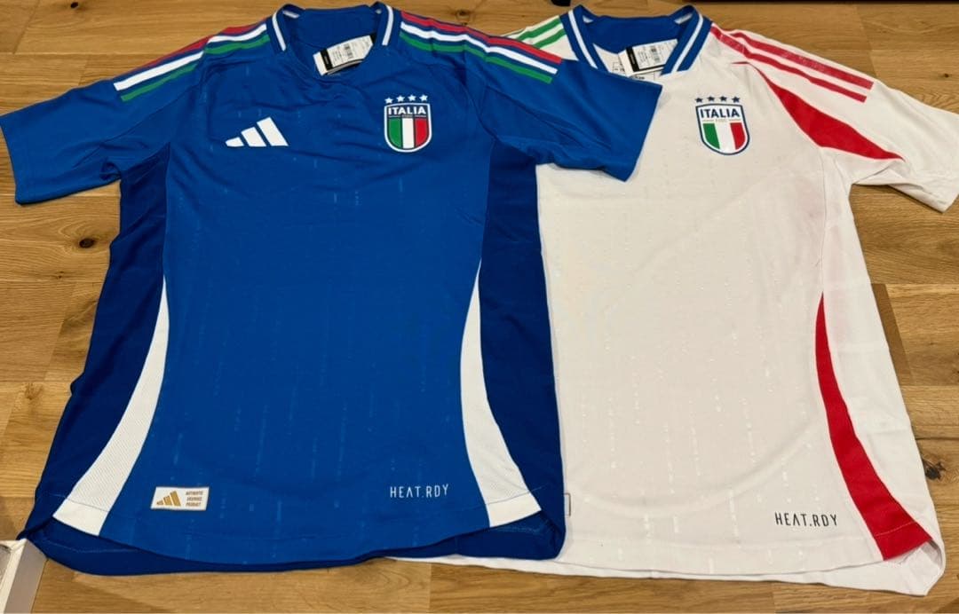 24/25イタリア代表 オーセンティックユニフォーム ホーム・アウェイ2着
