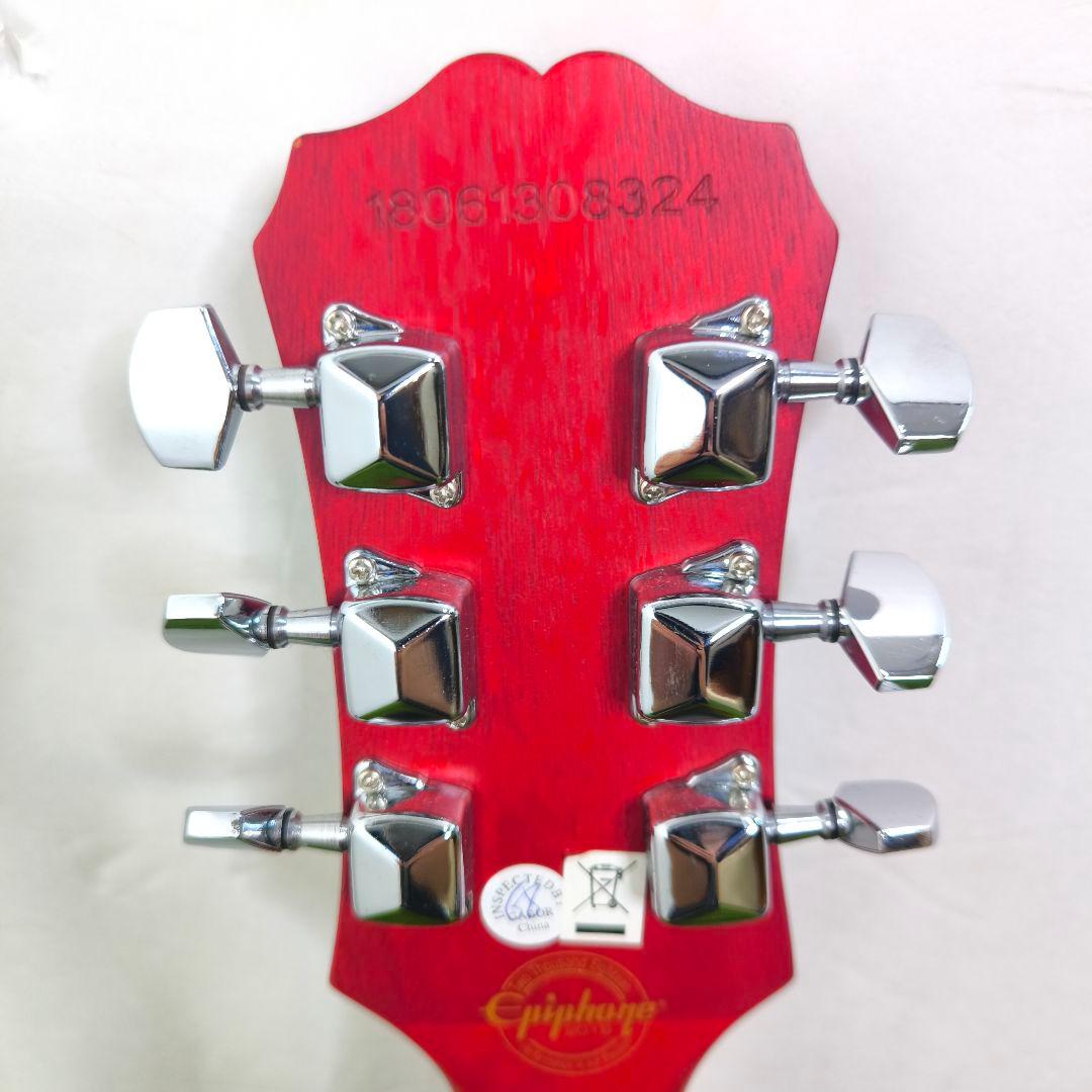 極美品　Epiphone SG エレキギター 赤 艶消し ソフトケース付き