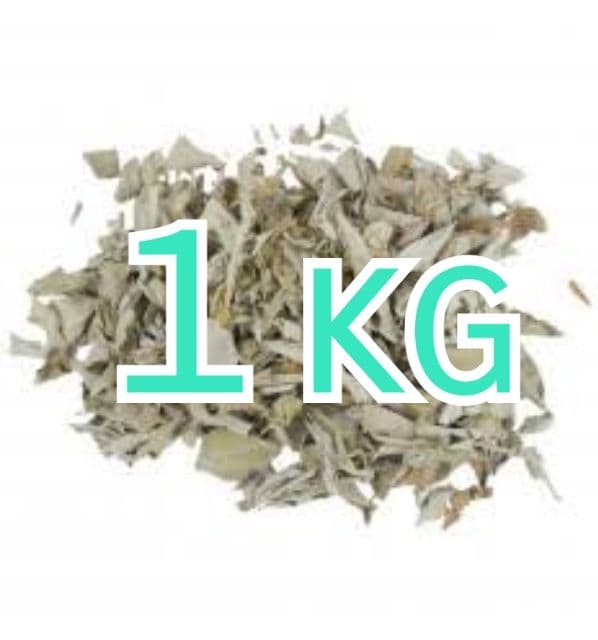 激安価格☆無農薬ホワイトセージ1kg箱入りお香浄化お徳用業務用