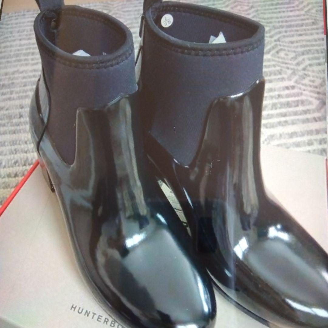 HUNTER オリジナル 黒 レインブーツ