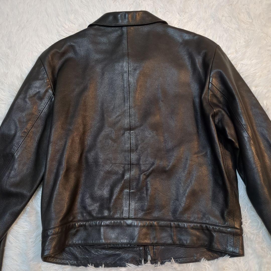 【極美品】アニエスベー ラムレザージャケット ビンテージ シングルライダース