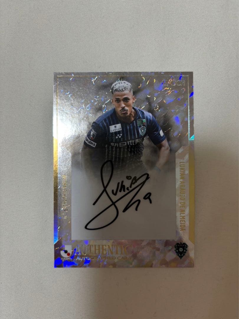 ルキアン　ファーストナンバー　Ｊリーグ2023直筆サインカード