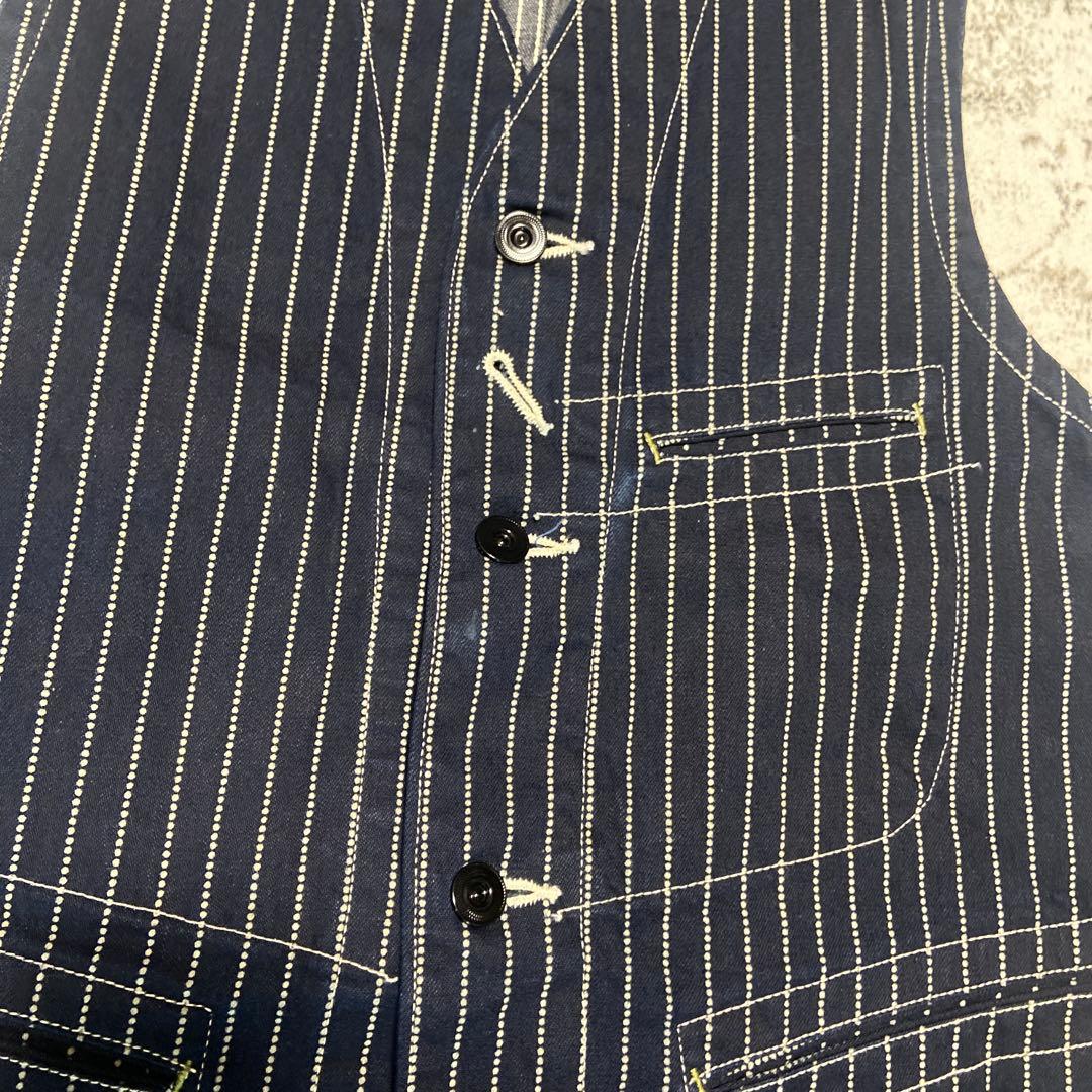 SUGAR CANE シュガーケーンウォバッシュワークベスト38