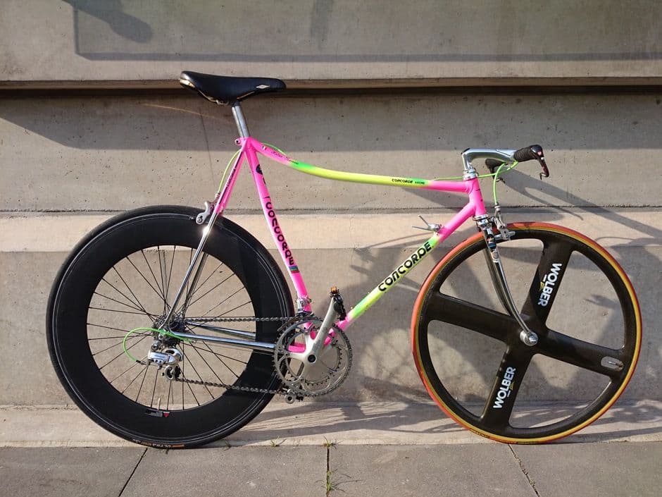 レア Concorde Astore TT ファニーバイク フレームセット