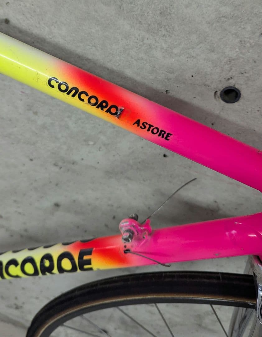 レア Concorde Astore TT ファニーバイク フレームセット