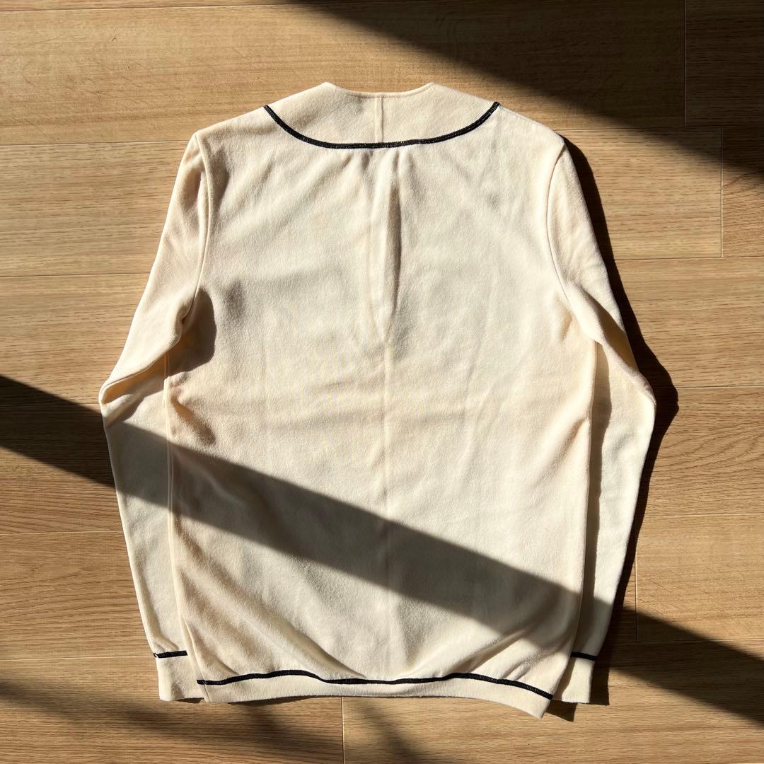 90s Giorgio Armani ハーフジップ ウール ニット ヴィンテージ