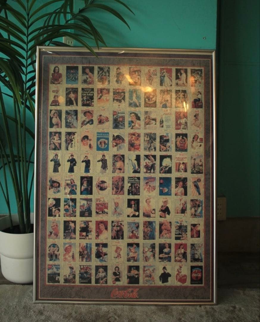 コカ・コーラ ヴィンテージアートパズル(フレーム付)