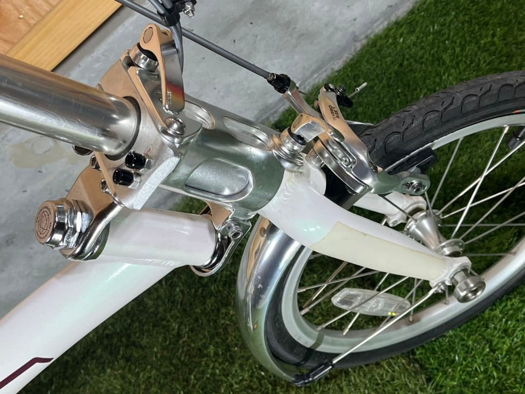 お引き取り限定 超美品！ 5Links2.5 169 9段ギア 折りたたみ自転車