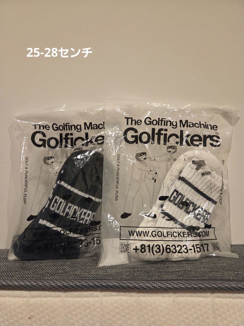 新品 Golfickers ゴルフ ソックス
