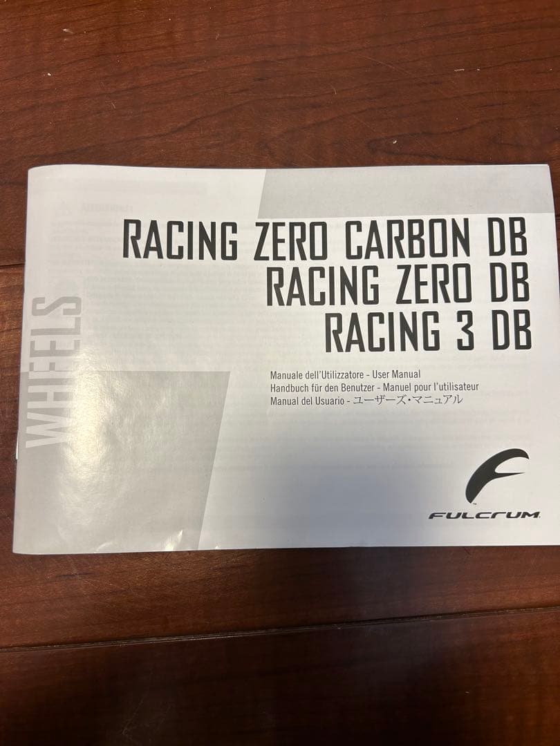 パーツ Fulcrum Racing Zero Carbon CMPTZN disc
