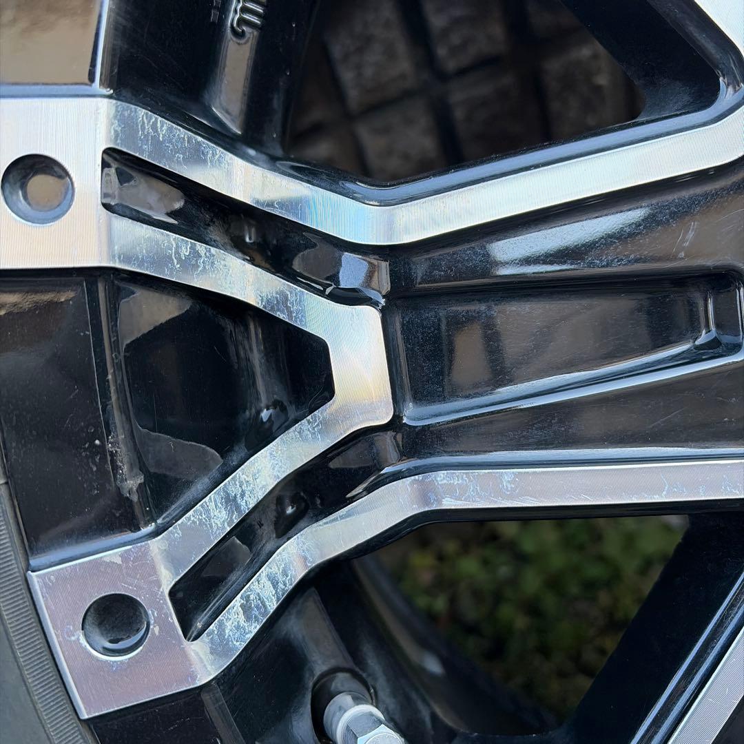 ハイエース200系　ROCK KELLY MX632 タイヤ•ホイール4本セット