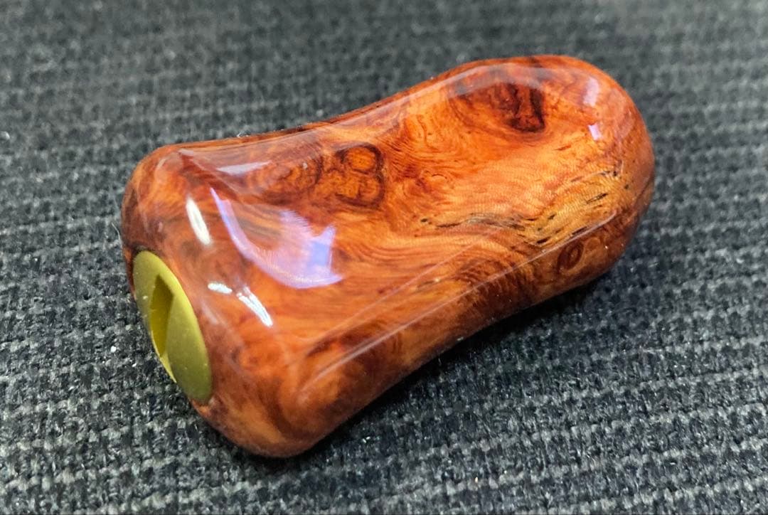 わたらせ樹脂工房製本花梨瘤シマノ用左