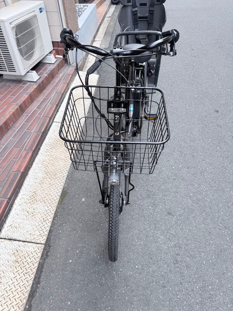 子供乗せ　ブリヂストン　Bikke 電動アシスト自転車 チャイルドシート付き