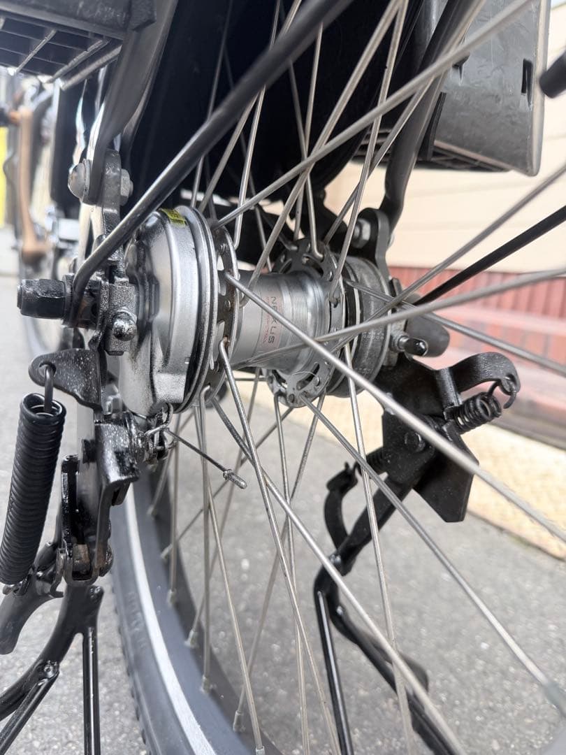 子供乗せ　ブリヂストン　Bikke 電動アシスト自転車 チャイルドシート付き