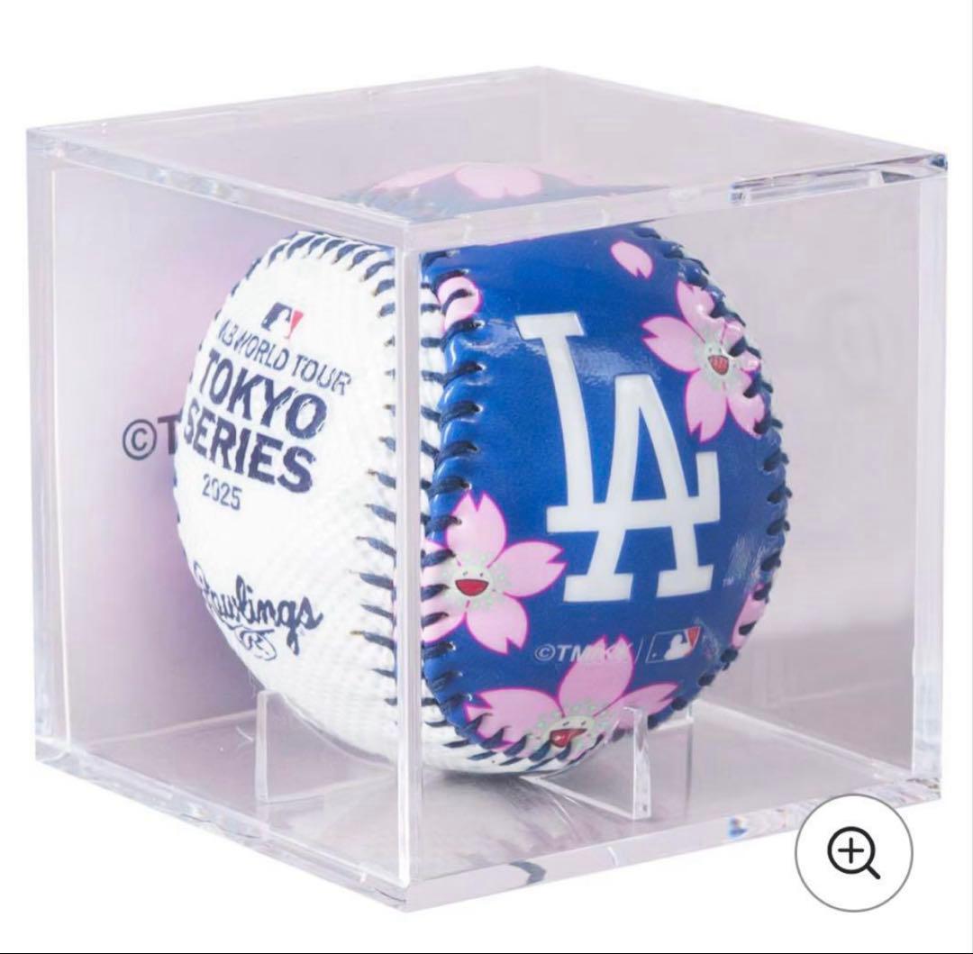 MLB TOKYO SERIES 開幕戦 ドジャースレプリカボール 村上隆