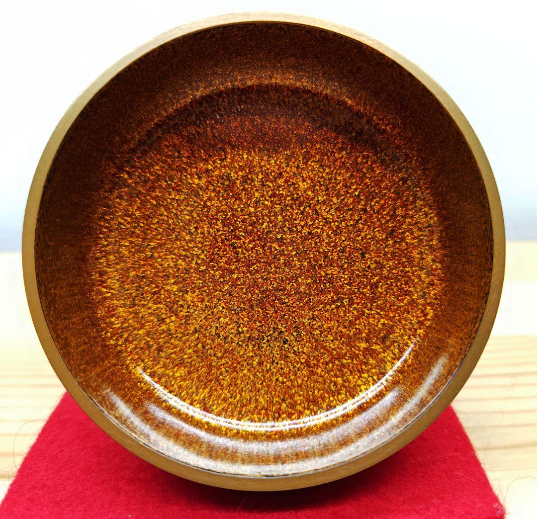 送料込【逢絢亭】茶道具 大棗 加賀塗 内梨地 鶯宿梅蒔絵 木製 山崎迎舟 共箱