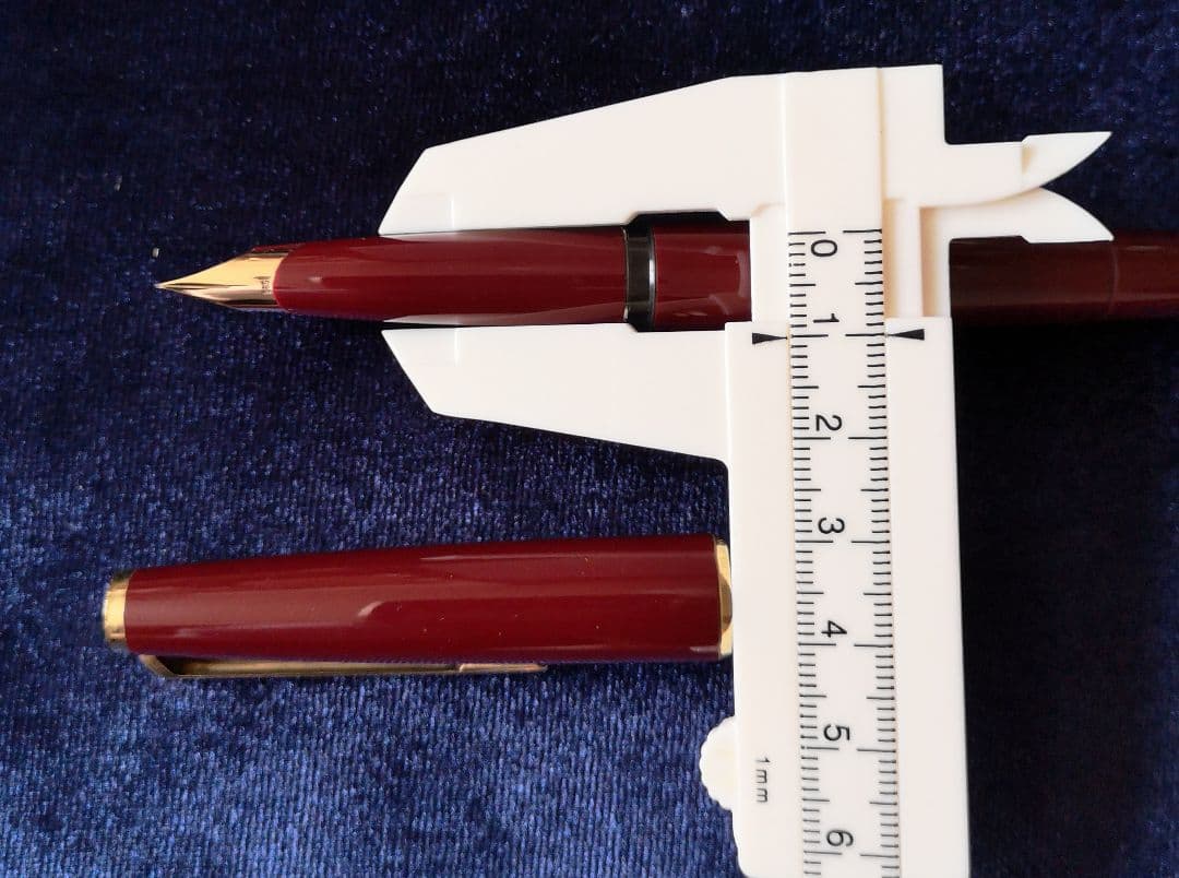 MONTBLANC 万年筆 GERMANY 320 ペン先 14金 ボルドー