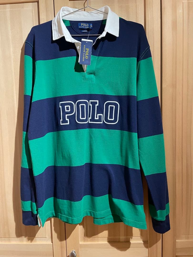 POLO ストライプ ラガーシャツ メンズ 正規品 RALPH LAUREN