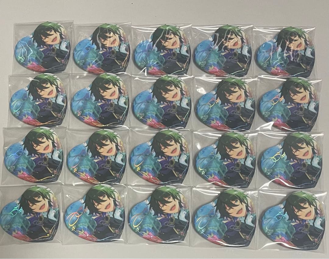 あんスタ 中国 傾心ハート缶バッジ 影片みか エルミタージュ