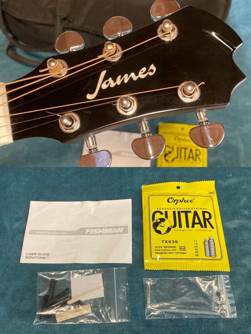 James J-450D/SPL VNT ジェームスギター