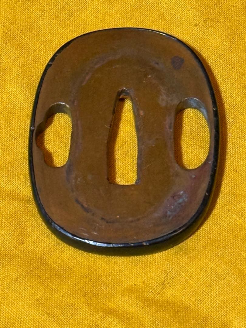 短刀拵　素銅地揃金具　小柄/割笄付