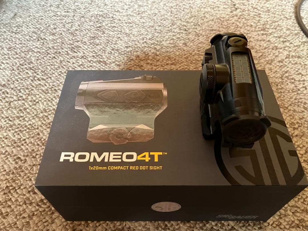 【実物】Sig Sauer Romeo 4T　BK